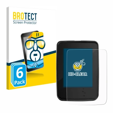 Vorderseite einer Produktverpackung mit dem Markenlogo BROTECT. Daneben ist das Gerät Giant RideDash Evo mit dem zugehörigen D