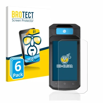 Vorderseite einer Produktverpackung mit dem Markenlogo BROTECT. Daneben ist das Gerät Accu-Chek Insight mit DBLG1 mit dem zuge
