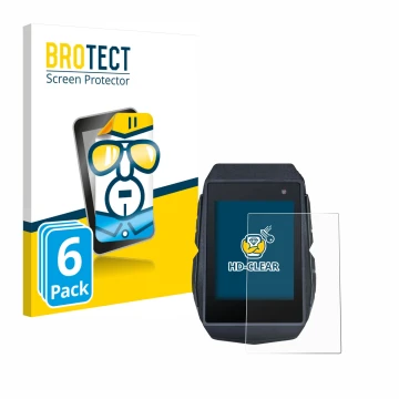 Vorderseite einer Produktverpackung mit dem Markenlogo BROTECT. Daneben ist das Gerät Sigma ROX 11.1 Evo mit dem zugehörigen D