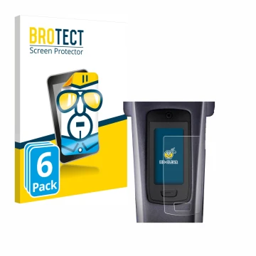 Vorderseite einer Produktverpackung mit dem Markenlogo BROTECT. Daneben ist das Gerät TQ HPR50 E-Bike System mit dem zugehörig