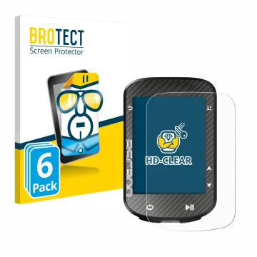 Vorderseite einer Produktverpackung mit dem Markenlogo BROTECT. Daneben ist das Gerät iGPSPORT BSC300 mit dem zugehörigen Disp