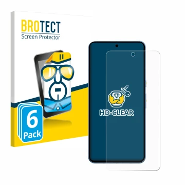 Vorderseite einer Produktverpackung mit dem Markenlogo BROTECT. Daneben ist das Gerät Google Pixel 8 Pro mit dem zugehörigen D