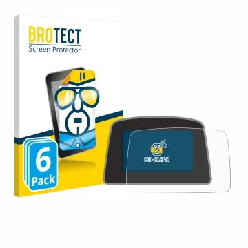 Vorderseite einer Produktverpackung mit dem Markenlogo BROTECT. Daneben ist das Gerät PowaKaddy C2i mit dem zugehörigen Displa