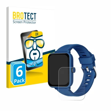 Vorderseite einer Produktverpackung mit dem Markenlogo BROTECT. Daneben ist das Gerät Biggerfive BW01 1.5