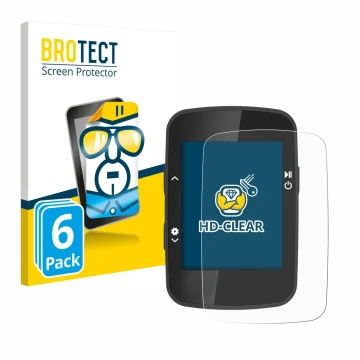 Vorderseite einer Produktverpackung mit dem Markenlogo BROTECT. Daneben ist das Gerät CooSpo BC26 mit dem zugehörigen Displays