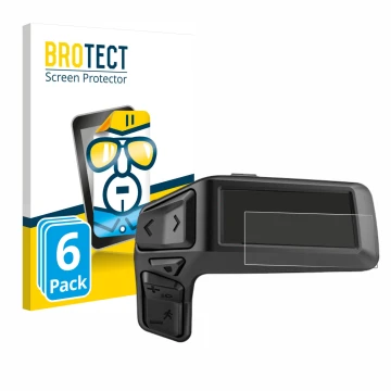 Vorderseite einer Produktverpackung mit dem Markenlogo BROTECT. Daneben ist das Gerät Bosch Purion 200 mit dem zugehörigen Dis