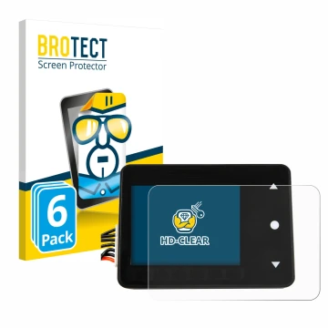 Vorderseite einer Produktverpackung mit dem Markenlogo BROTECT. Daneben ist das Gerät Spektrum Smart Technology XBC100 mit dem