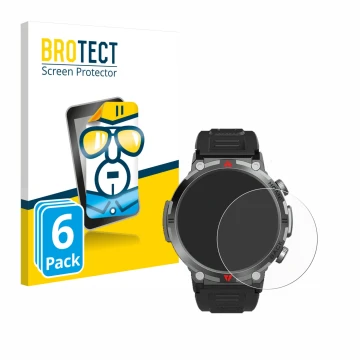 Vorderseite einer Produktverpackung mit dem Markenlogo BROTECT. Daneben ist das Gerät IFMDA S100 1.45