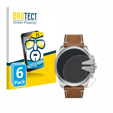 Vorderseite einer Produktverpackung mit dem Markenlogo BROTECT. Daneben ist das Gerät Diesel Mega Chief mit dem zugehörigen Di