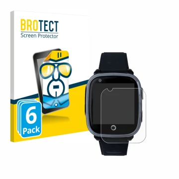 Vorderseite einer Produktverpackung mit dem Markenlogo BROTECT. Daneben ist das Gerät SoyMomo Space 1.0 mit dem zugehörigen Di