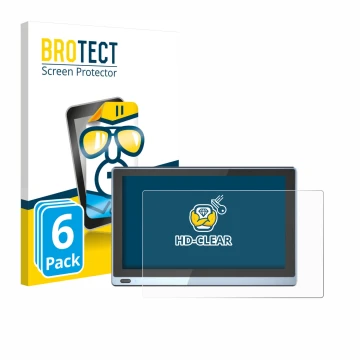 Vorderseite einer Produktverpackung mit dem Markenlogo BROTECT. Daneben ist das Gerät Higole Gole 1 Pro mit dem zugehörigen Di