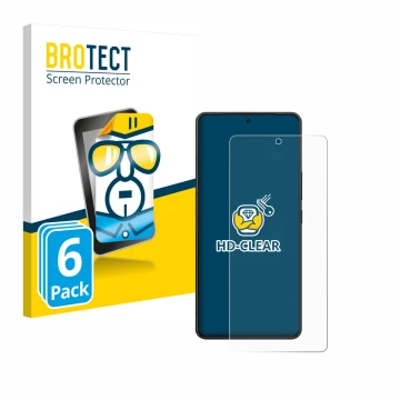 Vorderseite einer Produktverpackung mit dem Markenlogo BROTECT. Daneben ist das Gerät ASUS ZenFone 11 Ultra mit dem zugehörige