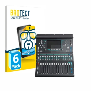 Vorderseite einer Produktverpackung mit dem Markenlogo BROTECT. Daneben ist das Gerät Allen&Heat SQ5 mit dem zugehörigen Displ