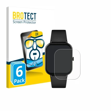 Vorderseite einer Produktverpackung mit dem Markenlogo BROTECT. Daneben ist das Gerät Reflex Active Series 17 mit dem zugehöri