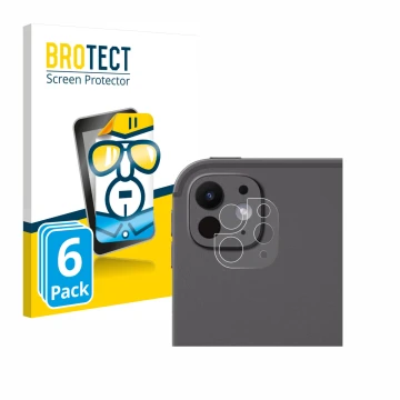 Vorderseite einer Produktverpackung mit dem Markenlogo BROTECT. Daneben ist das Gerät Apple iPad Pro 11