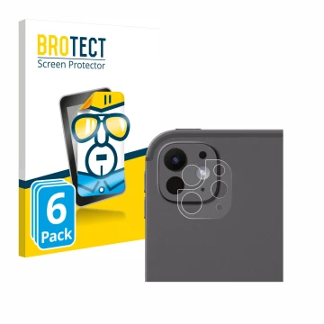 Vorderseite einer Produktverpackung mit dem Markenlogo BROTECT. Daneben ist das Gerät Apple iPad Pro 13