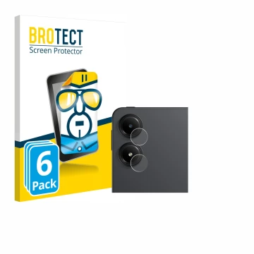 Vorderseite einer Produktverpackung mit dem Markenlogo BROTECT. Daneben ist das Gerät Xiaomi Redmi Pad Pro (NUR Kameraschutz) 