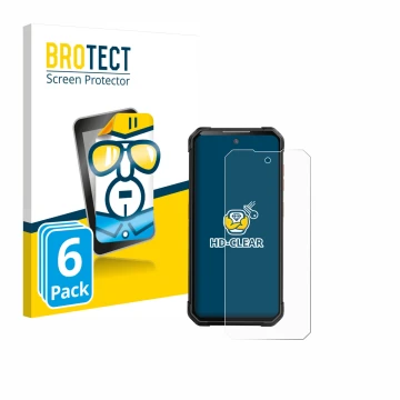 Vorderseite einer Produktverpackung mit dem Markenlogo BROTECT. Daneben ist das Gerät iiiF150 B2 mit dem zugehörigen Displaysc