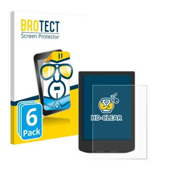 Vorderseite einer Produktverpackung mit dem Markenlogo BROTECT. Daneben ist das Gerät Vivlio Light HD Color mit dem zugehörige