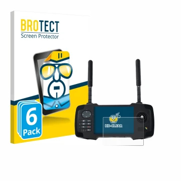 Vorderseite einer Produktverpackung mit dem Markenlogo BROTECT. Daneben ist das Gerät Toslon XR500 mit dem zugehörigen Display