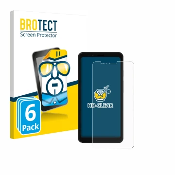 Vorderseite einer Produktverpackung mit dem Markenlogo BROTECT. Daneben ist das Gerät Bigme Hibreak E INK mit dem zugehörigen 