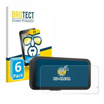 Vorderseite einer Produktverpackung mit dem Markenlogo BROTECT. Daneben ist das Gerät Volam RC15B 6.25
