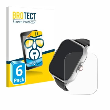 Vorderseite einer Produktverpackung mit dem Markenlogo BROTECT. Daneben ist das Gerät YYKY E02 2.01