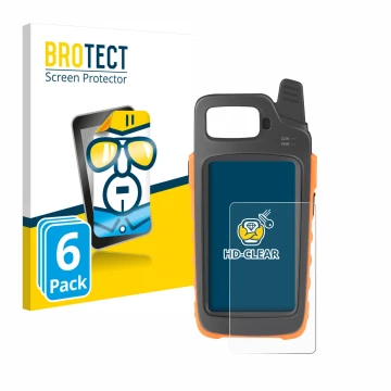 Vorderseite einer Produktverpackung mit dem Markenlogo BROTECT. Daneben ist das Gerät Xhorse Key Tool Max Pro mit dem zugehöri