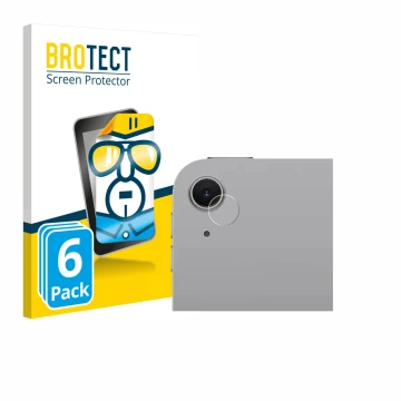 Vorderseite einer Produktverpackung mit dem Markenlogo BROTECT. Daneben ist das Gerät Apple iPad Air 11