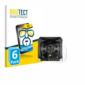 Vorderseite einer Produktverpackung mit dem Markenlogo BROTECT. Daneben ist das Gerät Ulefone Armor 28 Ultra Thermal (NUR Kame