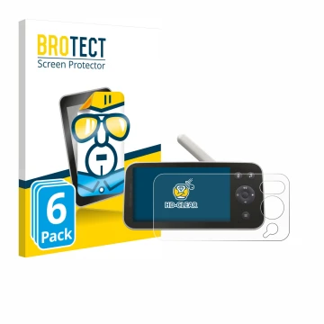 Vorderseite einer Produktverpackung mit dem Markenlogo BROTECT. Daneben ist das Gerät Philips Avent SCD973/26 mit dem zugehöri