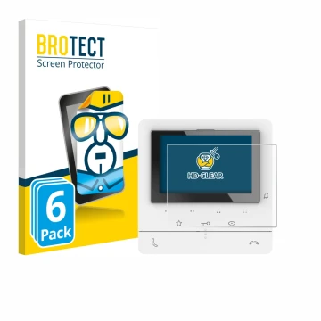 Vorderseite einer Produktverpackung mit dem Markenlogo BROTECT. Daneben ist das Gerät Biticino 344672 mit dem zugehörigen Disp