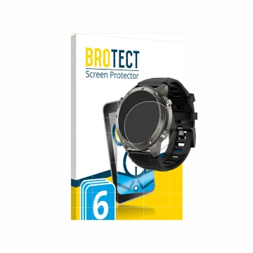 Vorderseite einer Produktverpackung mit dem Markenlogo BROTECT. Daneben ist das Gerät Knauermann GPS 4 (2025) mit dem zugehöri