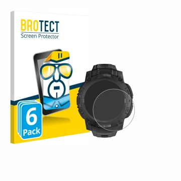 Vorderseite einer Produktverpackung mit dem Markenlogo BROTECT. Daneben ist das Gerät Garmin Instinct 3 Solar Tactical Edition