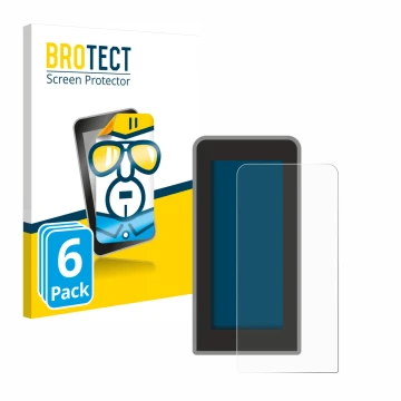 Vorderseite einer Produktverpackung mit dem Markenlogo BROTECT. Daneben ist das Gerät Tenways CGO600 Pro mit dem zugehörigen D