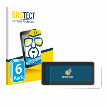 Vorderseite einer Produktverpackung mit dem Markenlogo BROTECT. Daneben ist das Gerät Vantrue Nexus 4 Pro mit dem zugehörigen 