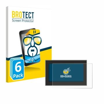 Vorderseite einer Produktverpackung mit dem Markenlogo BROTECT. Daneben ist das Gerät Headrush Flex Prime mit dem zugehörigen 