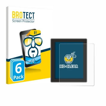 Vorderseite einer Produktverpackung mit dem Markenlogo BROTECT. Daneben ist das Gerät Peterson Strobostomp Mini mit dem zugehö