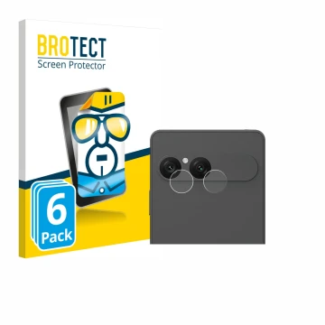 Vorderseite einer Produktverpackung mit dem Markenlogo BROTECT. Daneben ist das Gerät Sony Xperia 10 VII (NUR Kameraschutz) mi