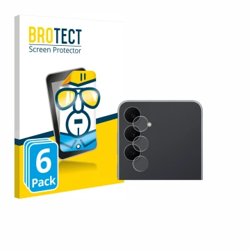 Vorderseite einer Produktverpackung mit dem Markenlogo BROTECT. Daneben ist das Gerät Samsung Galaxy S25 FE Enterprise Edition