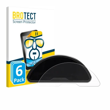 Vorderseite einer Produktverpackung mit dem Markenlogo BROTECT. Daneben ist das Gerät motogadget motoscope pro mit dem zugehör