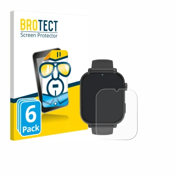Vorderseite einer Produktverpackung mit dem Markenlogo BROTECT. Daneben ist das Gerät Ucani A22 mit dem zugehörigen Displaysch