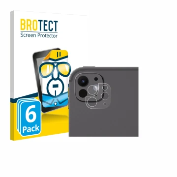 Vorderseite einer Produktverpackung mit dem Markenlogo BROTECT. Daneben ist das Gerät Apple iPad Pro 11