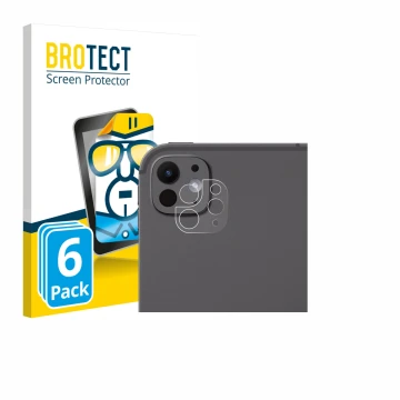 Vorderseite einer Produktverpackung mit dem Markenlogo BROTECT. Daneben ist das Gerät Apple iPad Pro 13