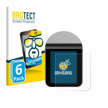 Vorderseite einer Produktverpackung mit dem Markenlogo BROTECT. Daneben ist das Gerät KitchenBoss G330 mit dem zugehörigen Dis