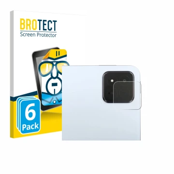 Vorderseite einer Produktverpackung mit dem Markenlogo BROTECT. Daneben ist das Gerät Xiaomi Pad 7 Pro (NUR Kameraschutz) mit 