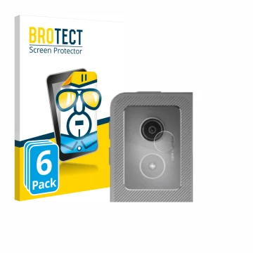 Vorderseite einer Produktverpackung mit dem Markenlogo BROTECT. Daneben ist das Gerät Lenovo Idea Tab Pro 12.7