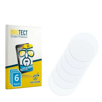 Vorderseite einer Produktverpackung mit dem Markenlogo BROTECT. Daneben ist der zugehörige Displayschutz.
