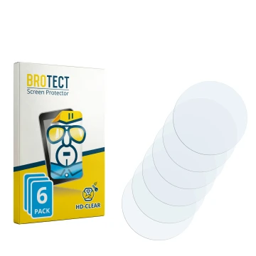 Vorderseite einer Produktverpackung mit dem Markenlogo BROTECT. Daneben ist der zugehörige Displayschutz.