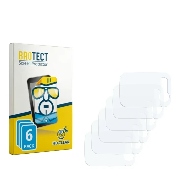 Vorderseite einer Produktverpackung mit dem Markenlogo BROTECT. Daneben ist der zugehörige Displayschutz.